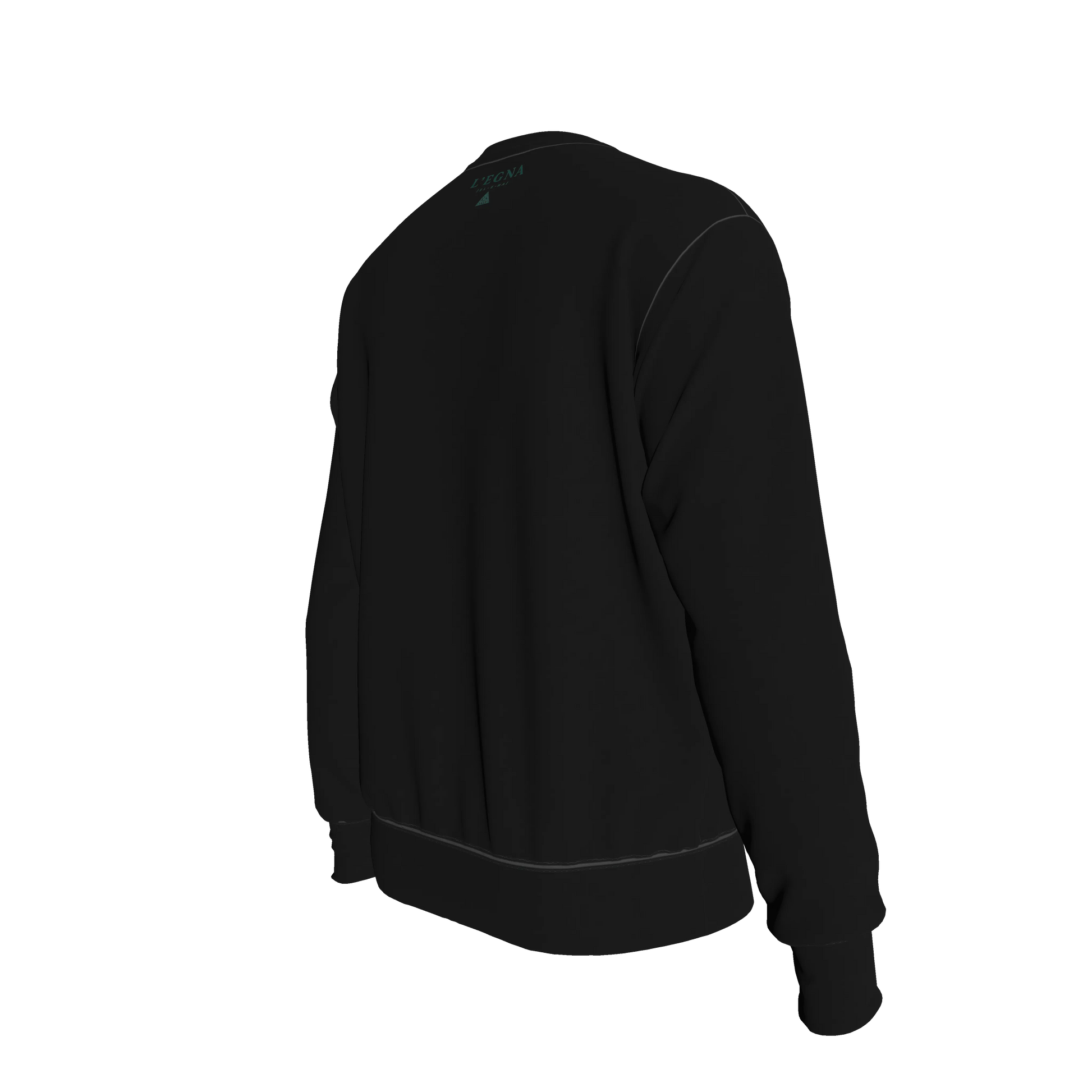 L'EGNA LOTUS RISING "BLACKOUT SIGNATURE" Crewneck Sweater