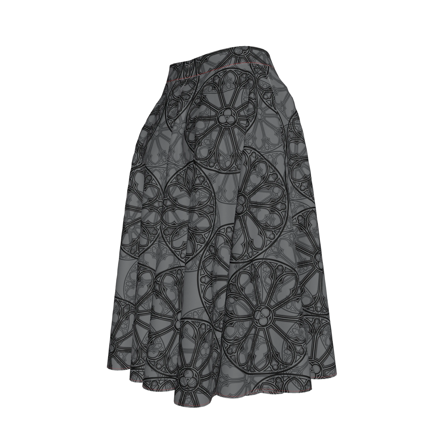 Rose Window Circle Skirt