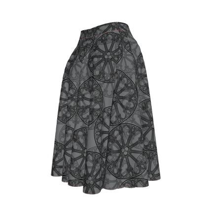 Rose Window Circle Skirt