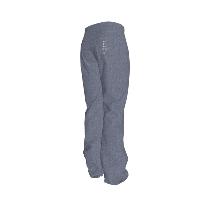 L'EGNA RISING (DK BLUE ACID) FLARE JEANS