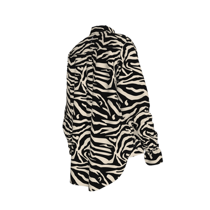 L'EGNA RISING SAFARI POISE Oversized Button-Up