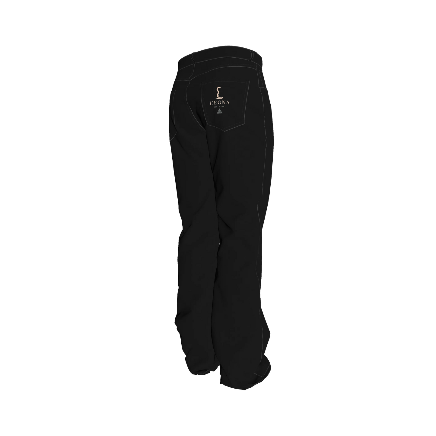 L'EGNA RISING BLACKOUT FLARE JEANS