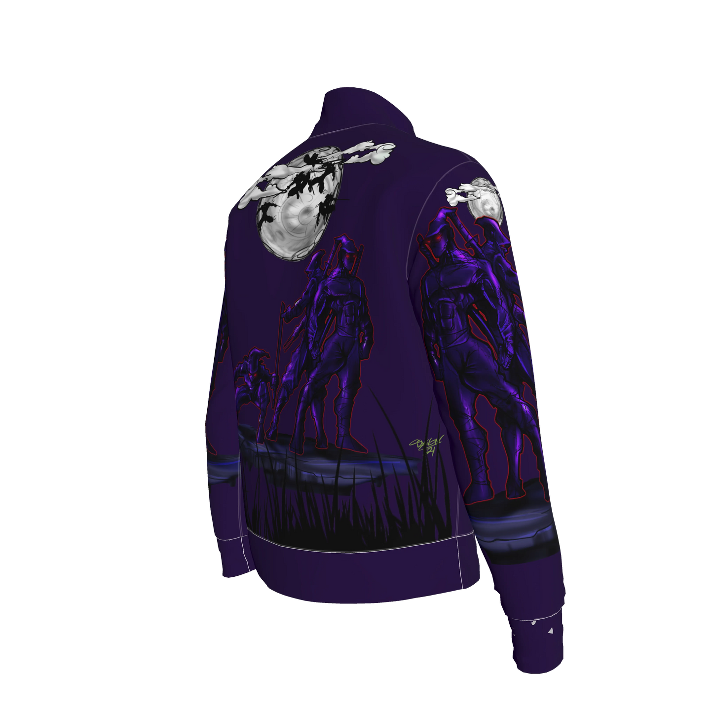 Tailored Quarter-Zip Sweatshirt – Midnight Hunter