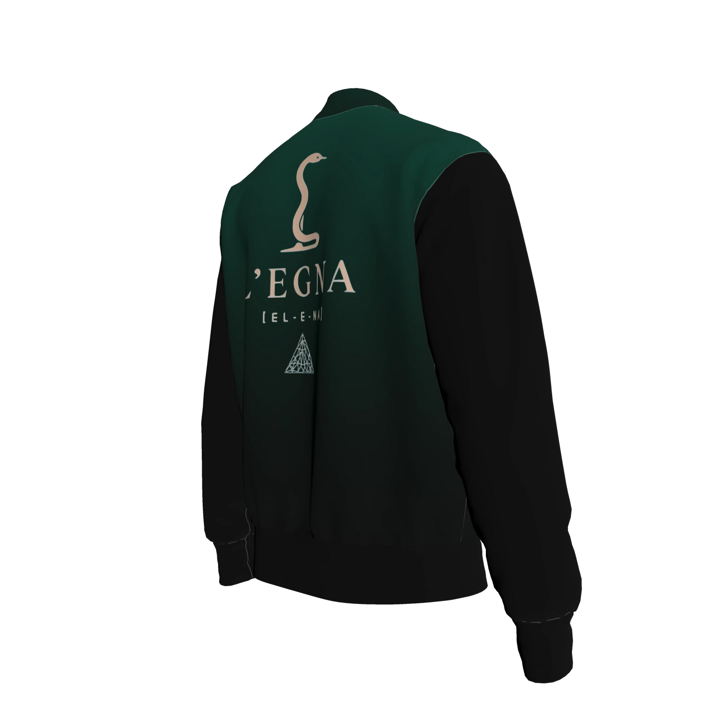 L'EGNA RISING (SIGNATURE  EMBLEM) VARSITY JACKET