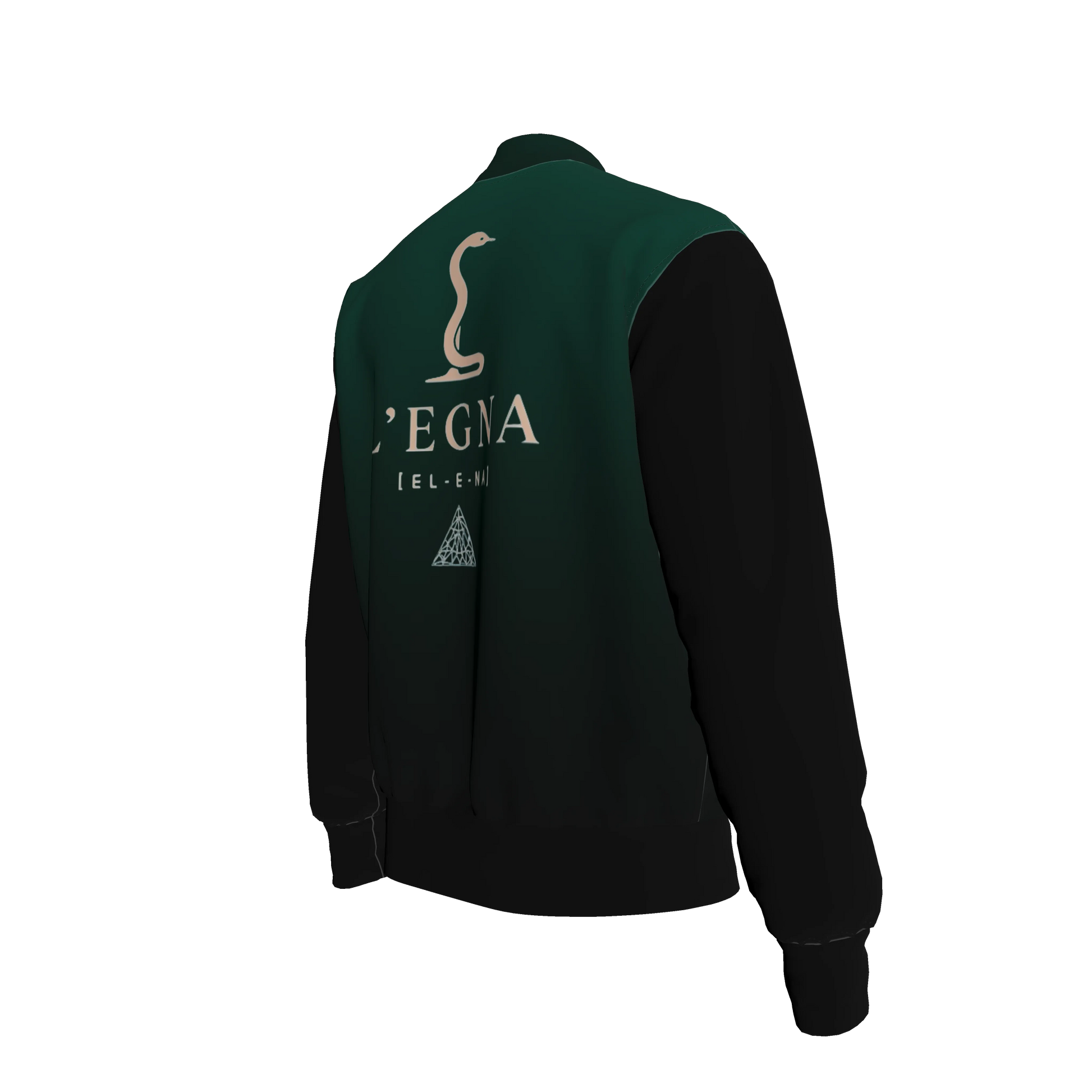 L'EGNA RISING (SIGNATURE  EMBLEM) VARSITY JACKET