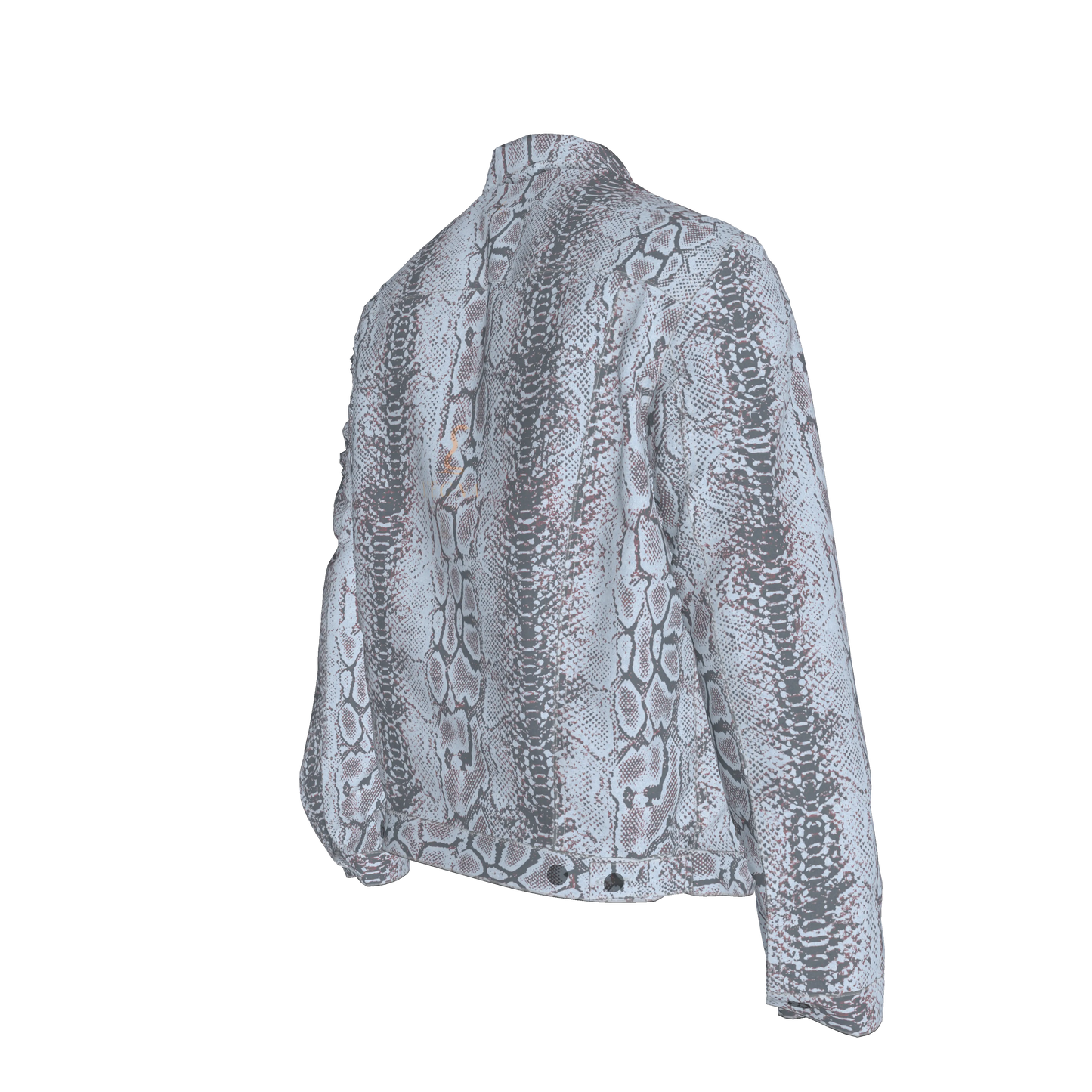 L'EGNA RISING 'SNAKESKIN' Jean Jacket