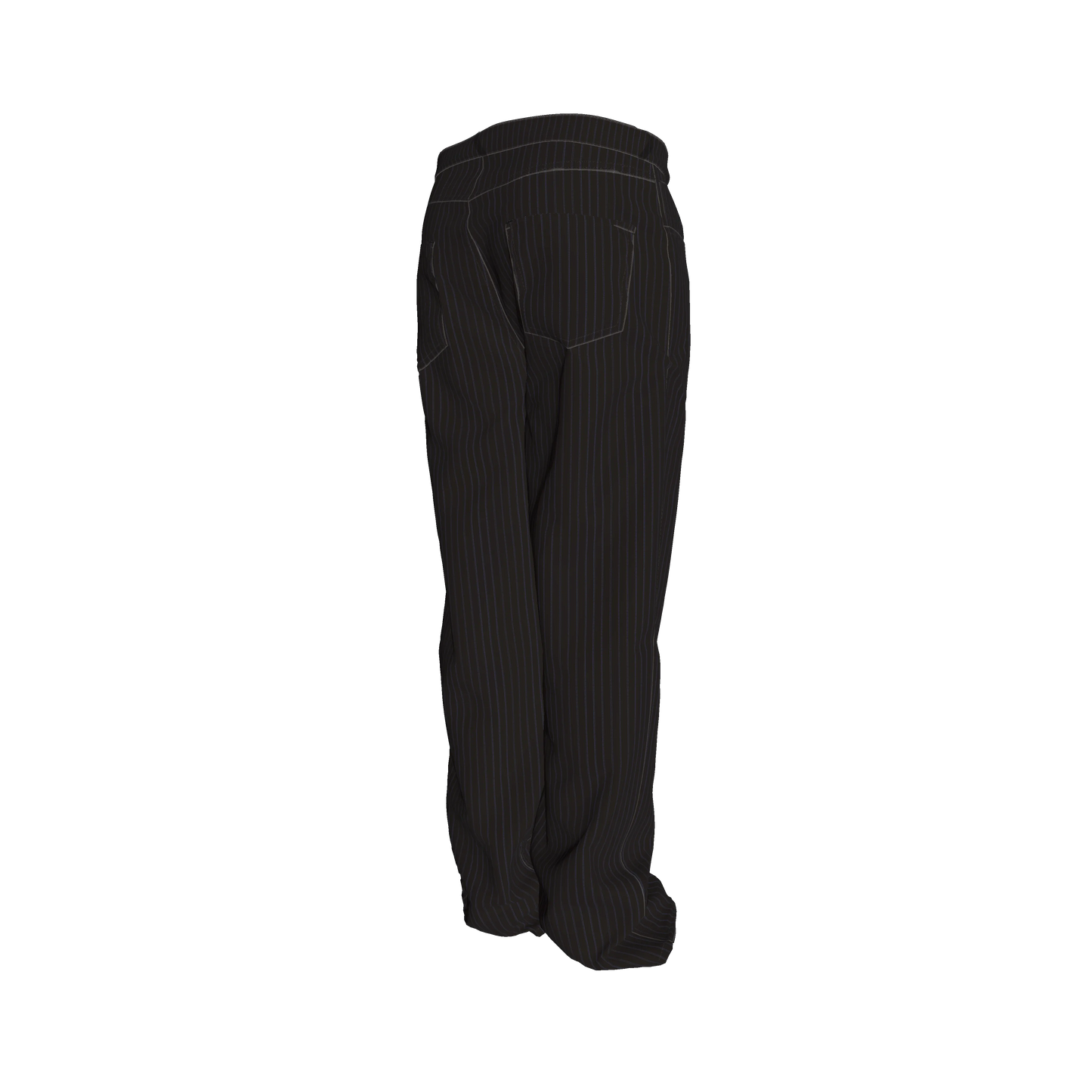 Brown on Black Pinstriped Premium Men’s Pant’s