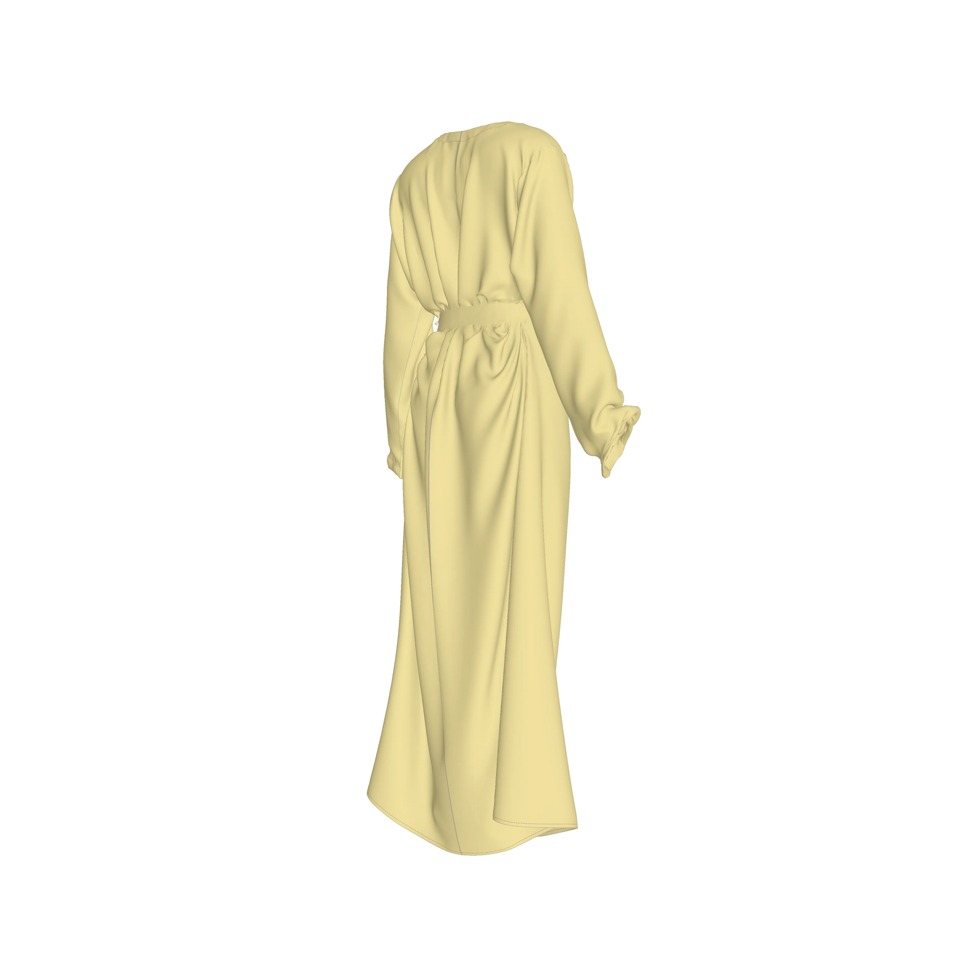 L'EGNA RISING Abaya Dress (CREAM)