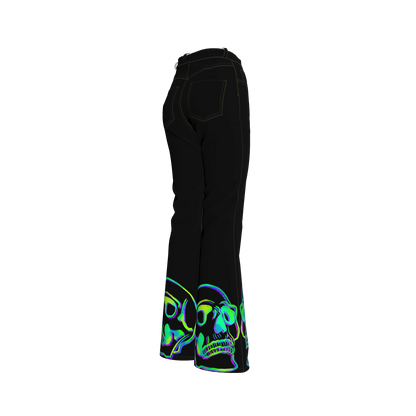Glo-skull Bellbottoms