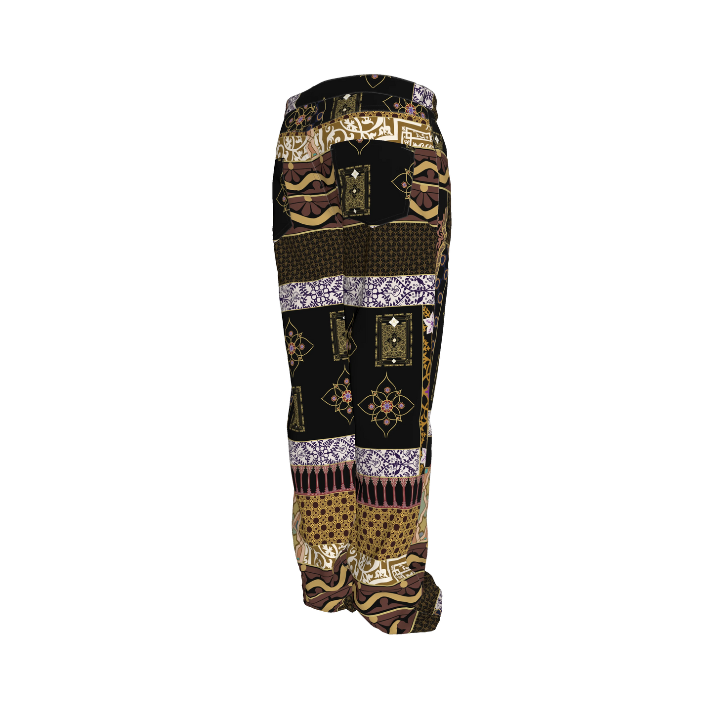 Andre Relaxed Fit Jeans in Heavy Stretch Cotton Twill