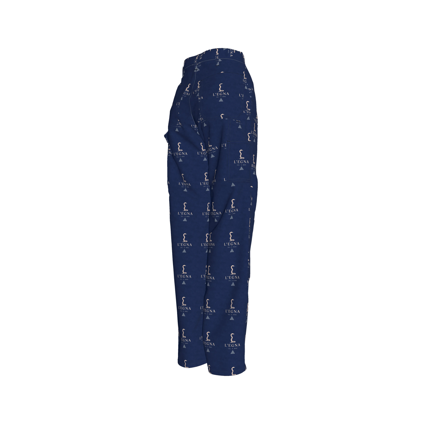 L'EGNA RISING BLUEBLOOD Carpenter Denim (ALL OVER PRINT)