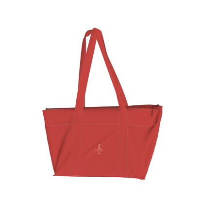 L'EGNA Rising CHILI EMBER Seven Pocket Tote