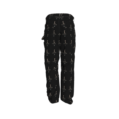 L'EGNA (EL-E-NA) RISING BLACKOUT BOXY Denim (All-Over Print)