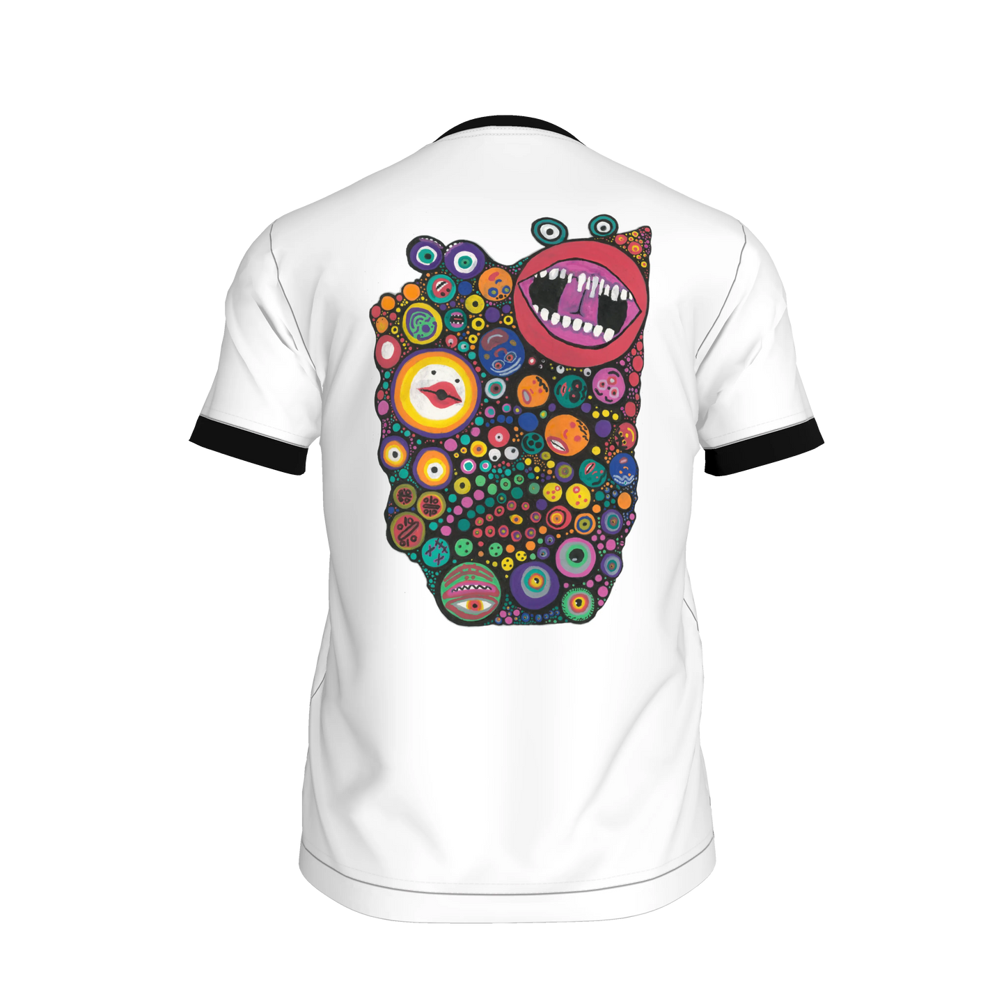 Maine-ish Reverse Men's Two-Tone White Tee