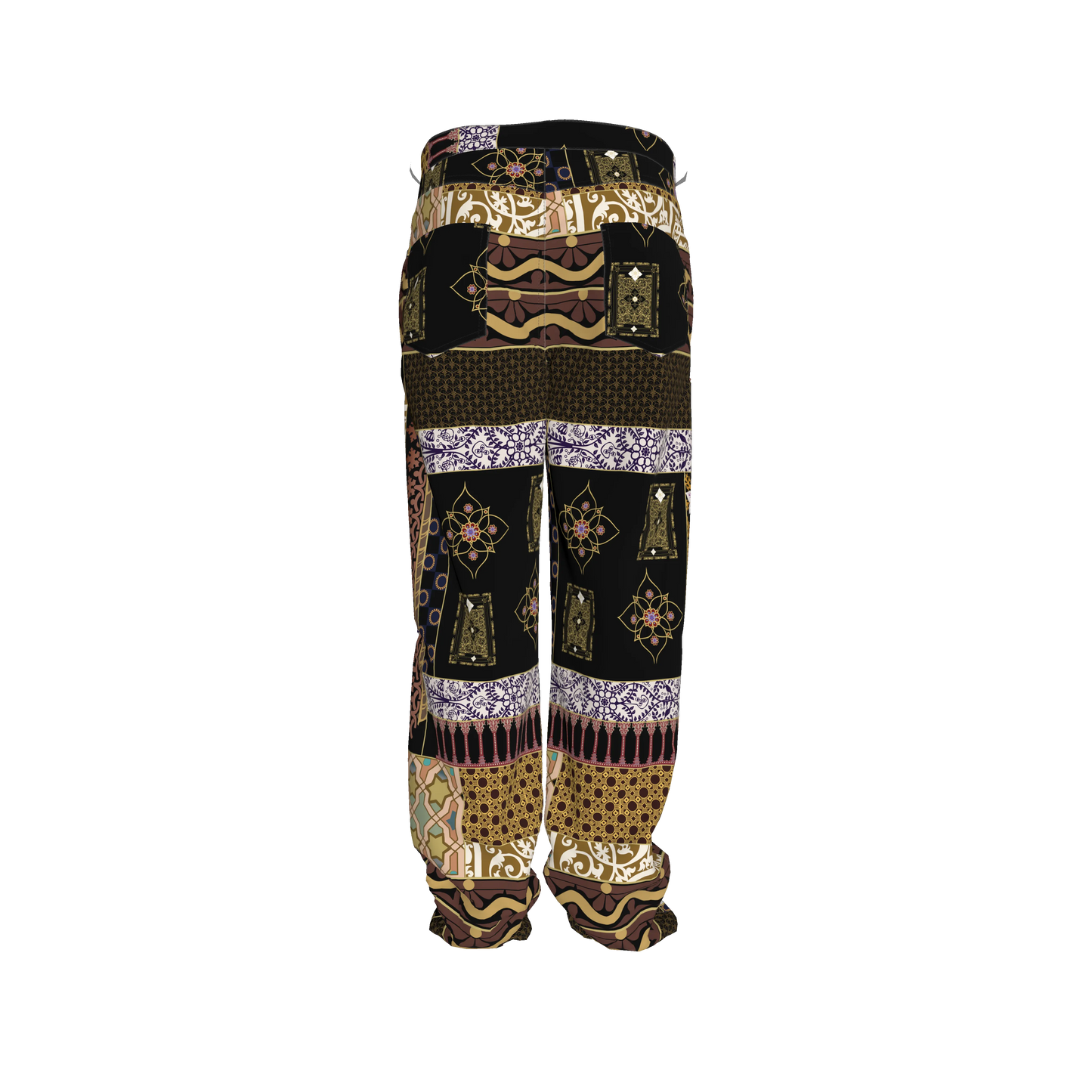 Andre Relaxed Fit Jeans in Heavy Stretch Cotton Twill