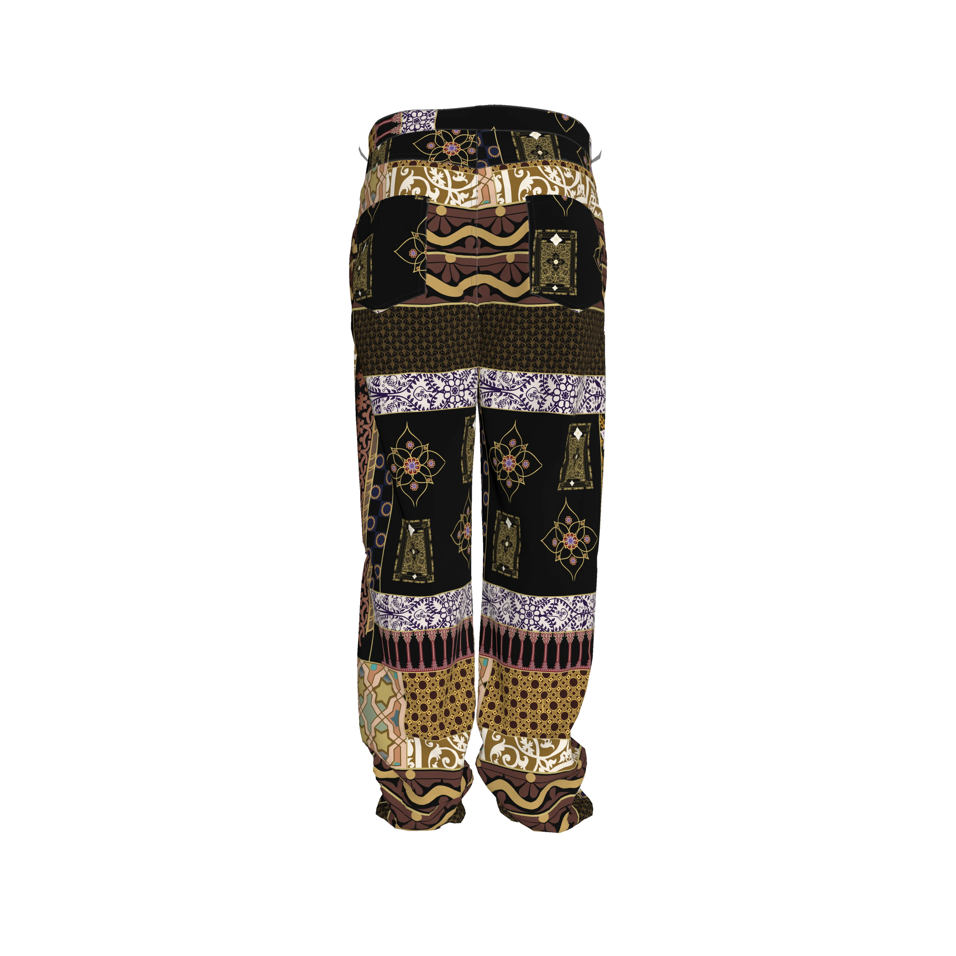 Andre Relaxed Fit Jeans in Heavy Stretch Cotton Twill