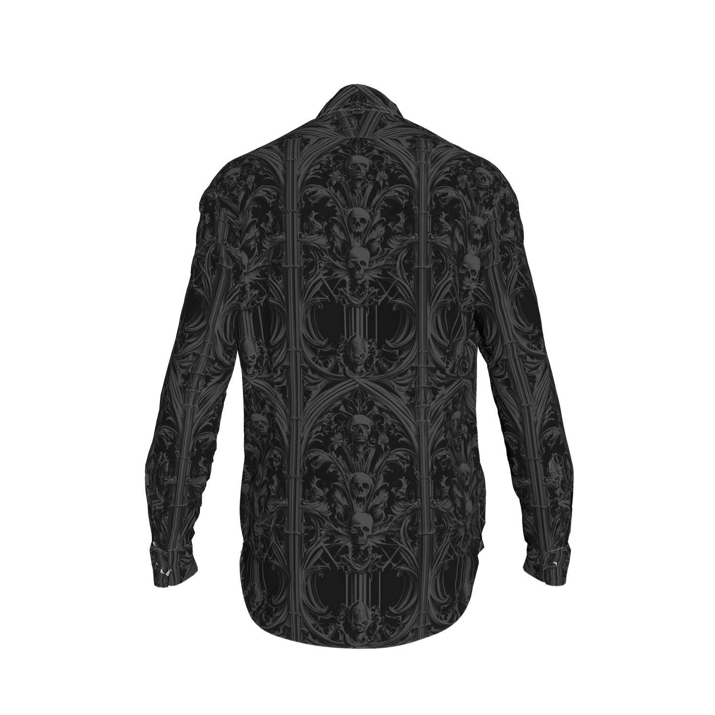 Skull Castle Button Down