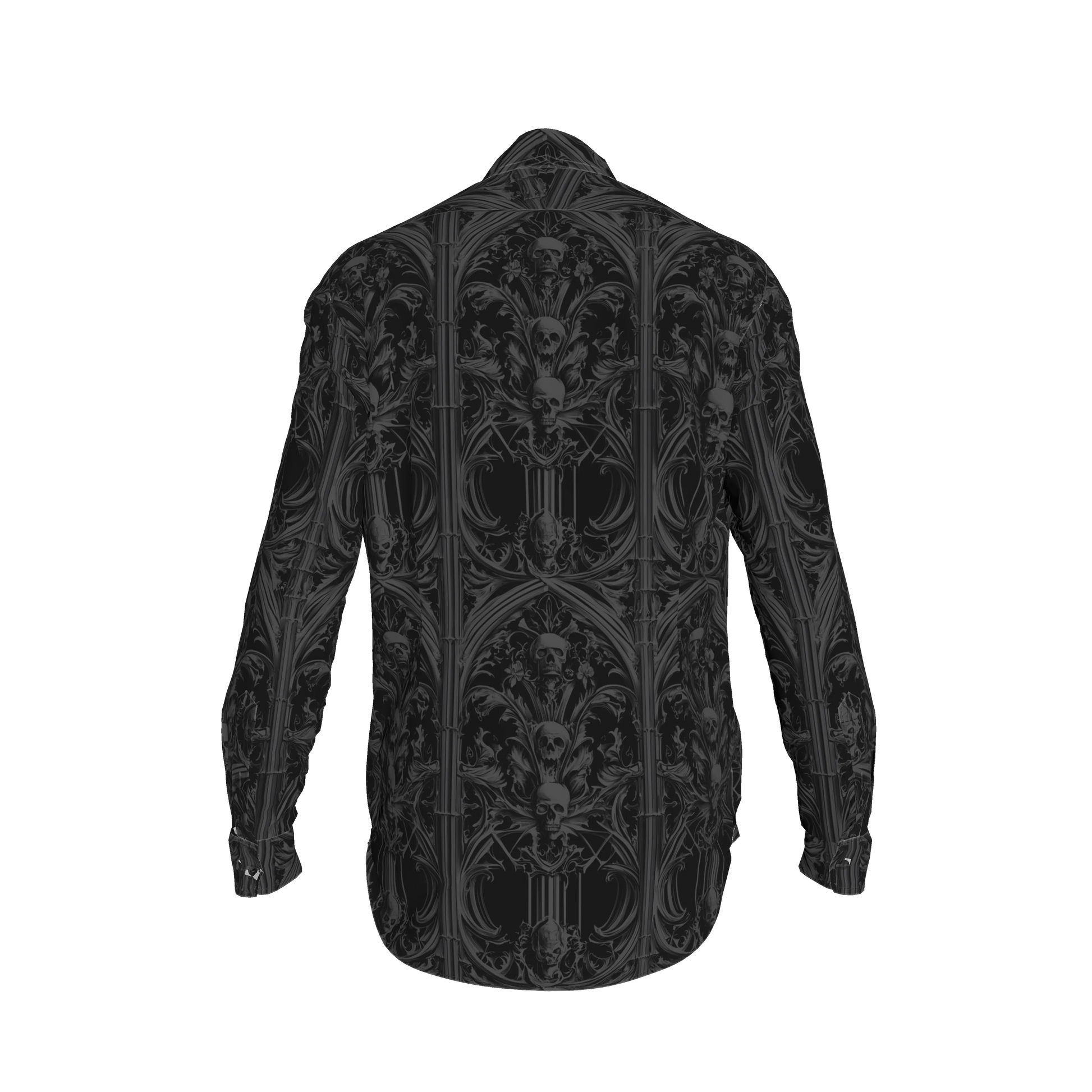 Skull Castle Button Down