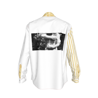 abrazos button up oversized shirt