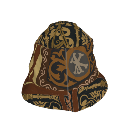 Printed Heavy Stretch Cotton Twill Bucket Hat