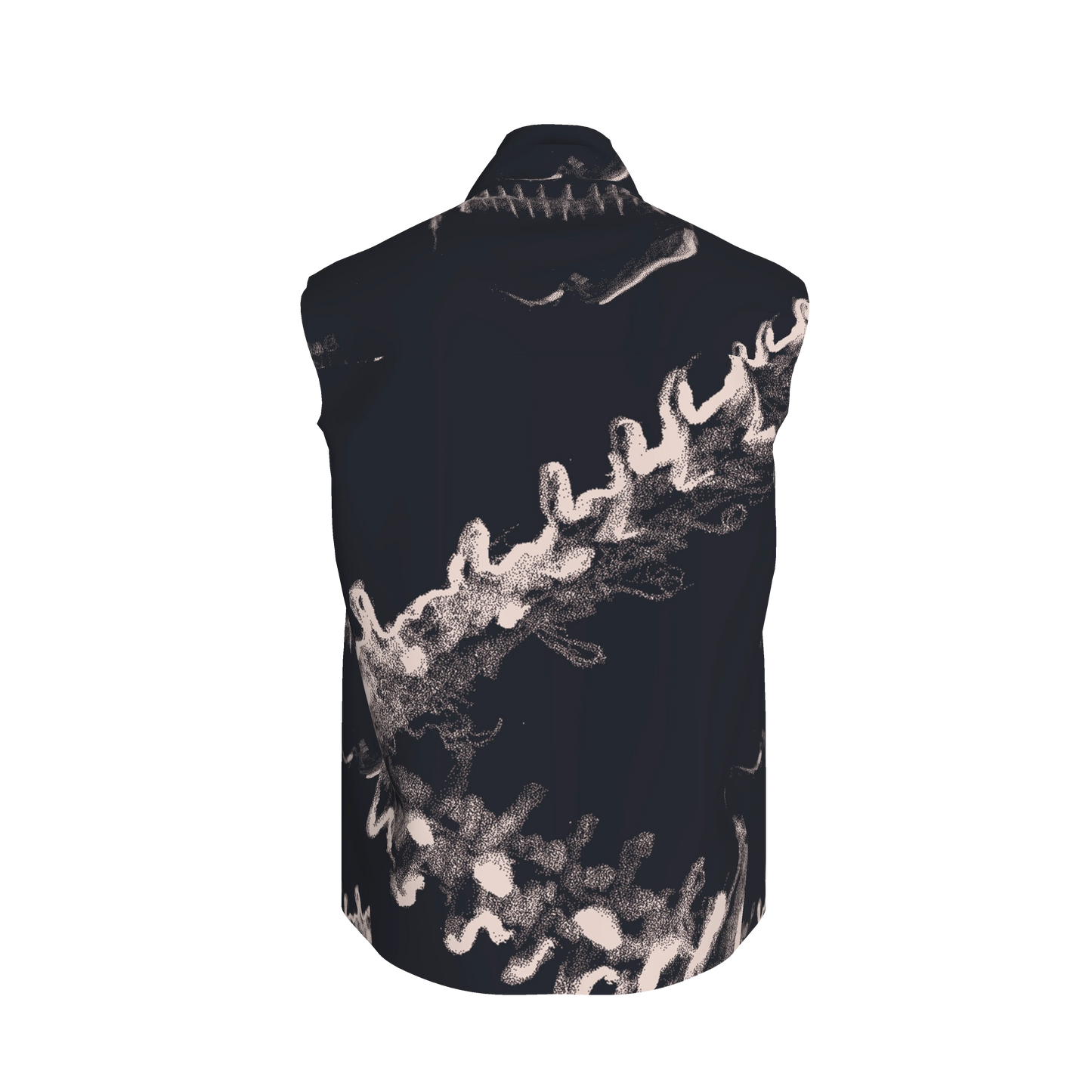 Own Your Mountain Vest – Knit Vest in Heavy French Terry White