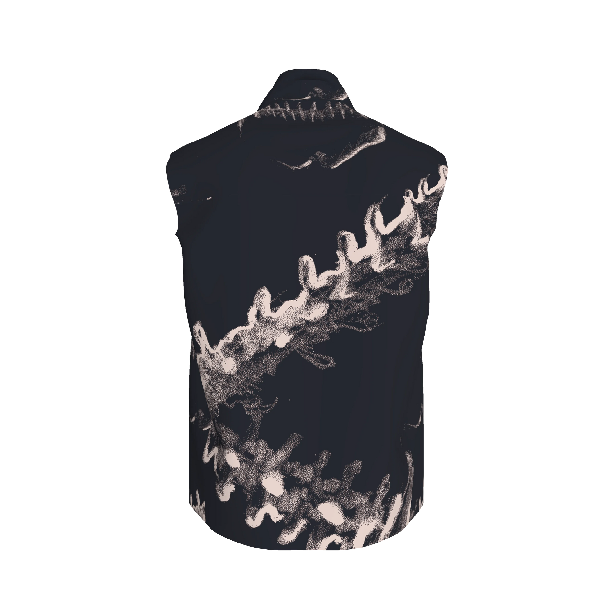 Own Your Mountain Vest – Knit Vest in Heavy French Terry White