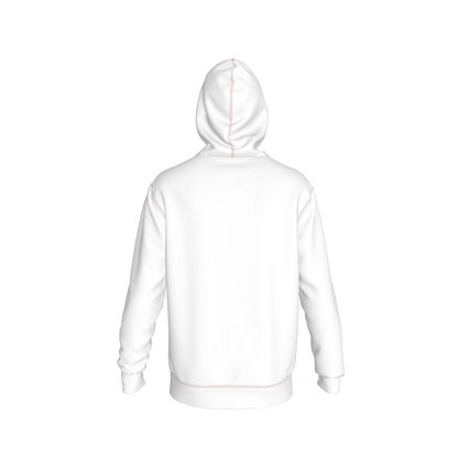 White Hoodie – Be a Rebel, Be Yourself.