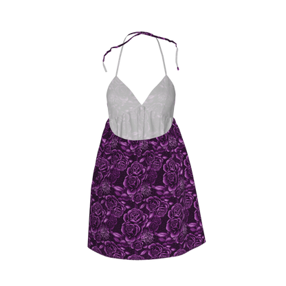 Purple Baby Doll Dress