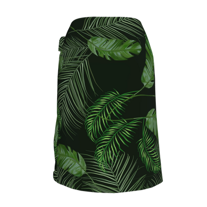 Sarong (mini) in Jungle Vision Pima Cotton Poplin