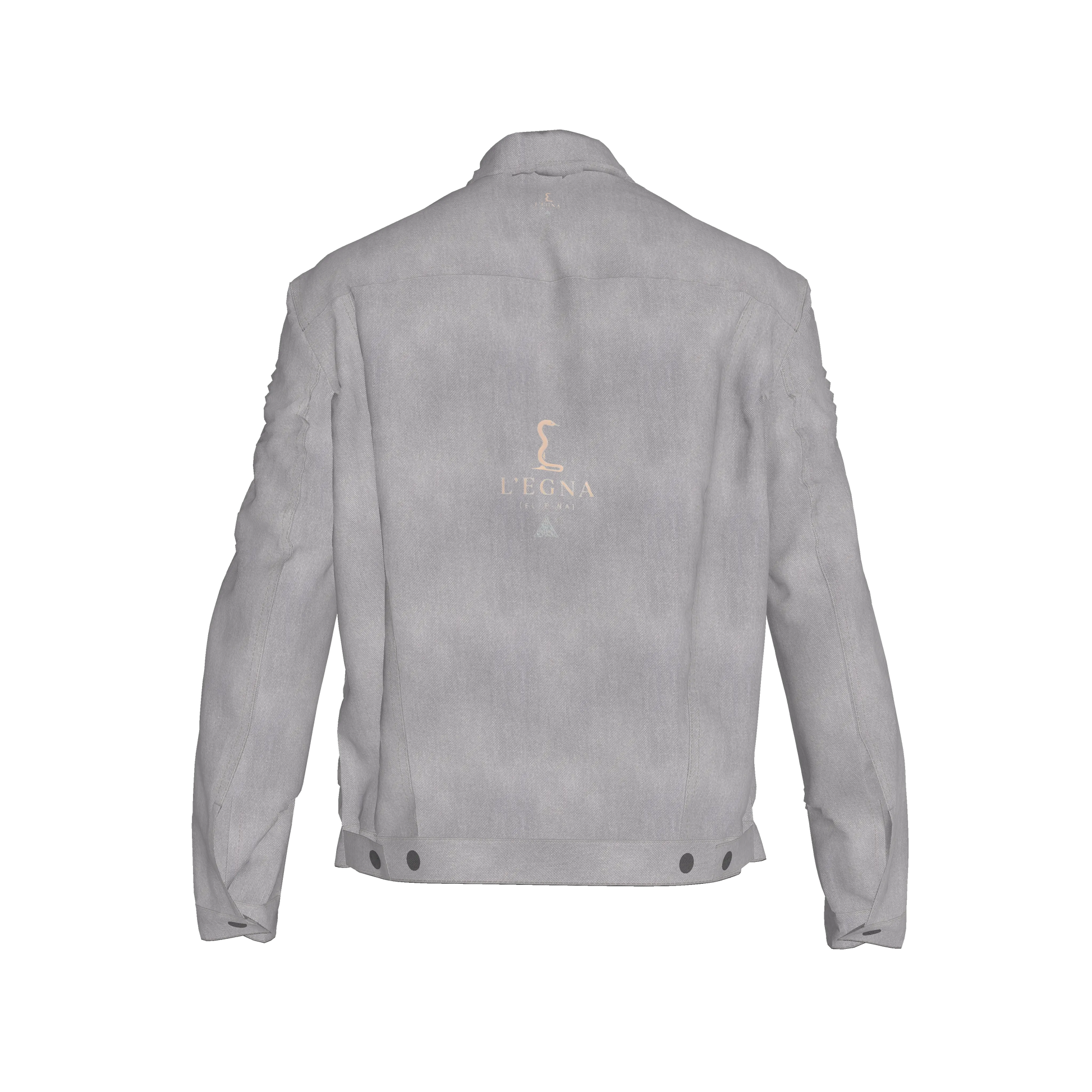 L'EGNA RISING 'DARK GRAY' Jean Jacket Copy