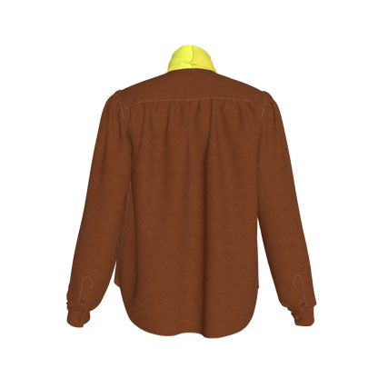 Bow Blouse in Pima Cotton Poplin