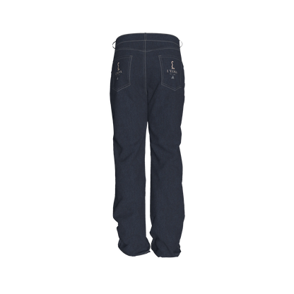 L'EGNA RISING (CLASSIC BLUE DENIM) FLARE JEANS