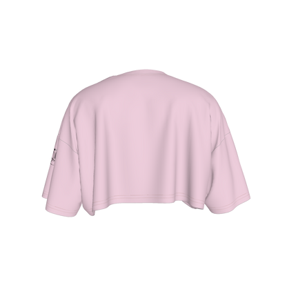 French Quarter Pink Cropped T-Shirt