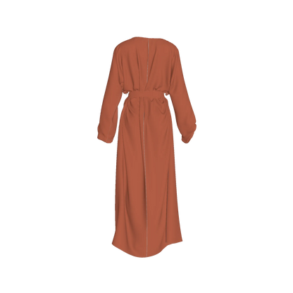 L'EGNA RISING Abaya Dress (RUST)
