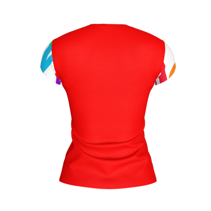 Short Sleeve T-Shirt in Visionary Red