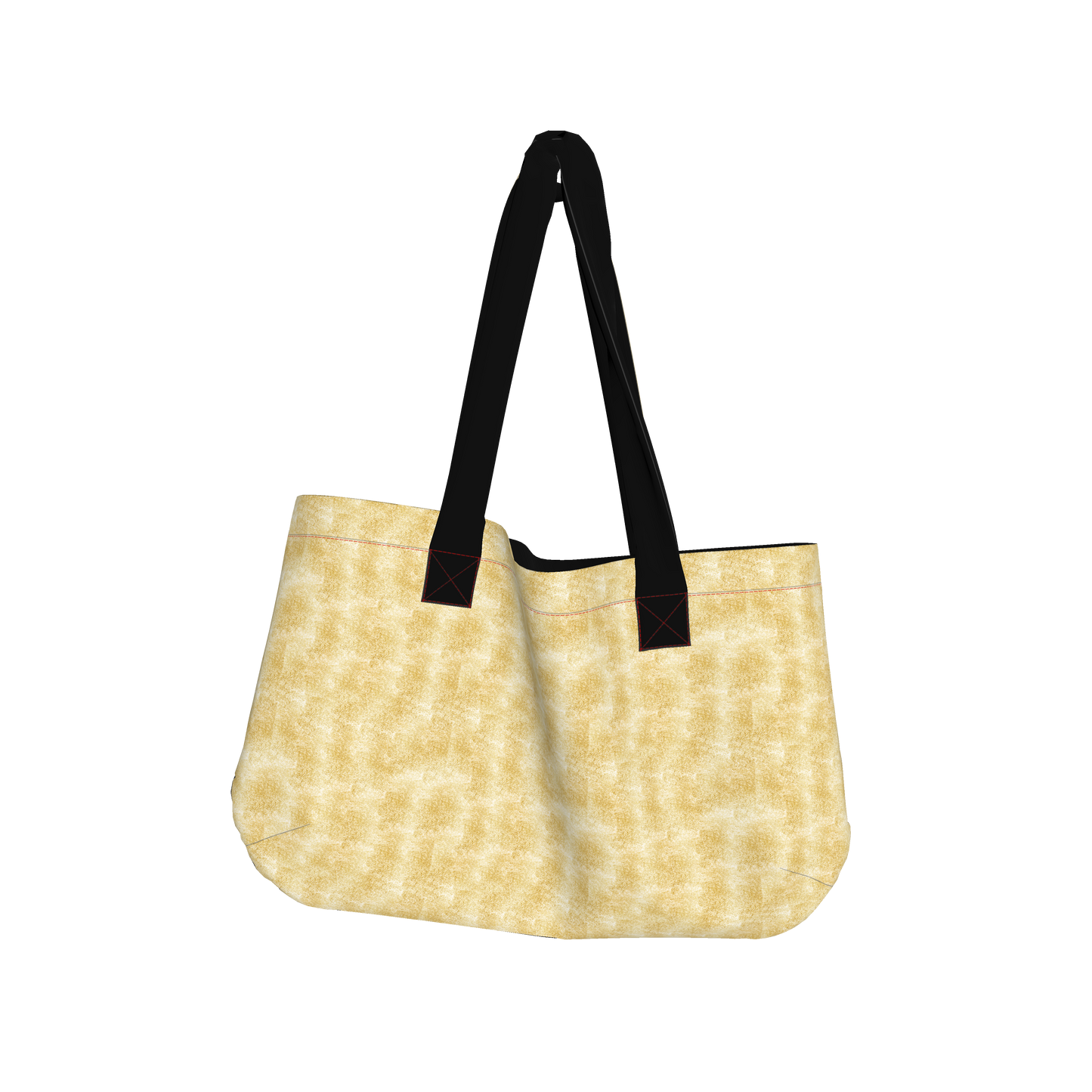 large tote bag - abrazos large tote bag  in Stretch Organic Cotton Twill