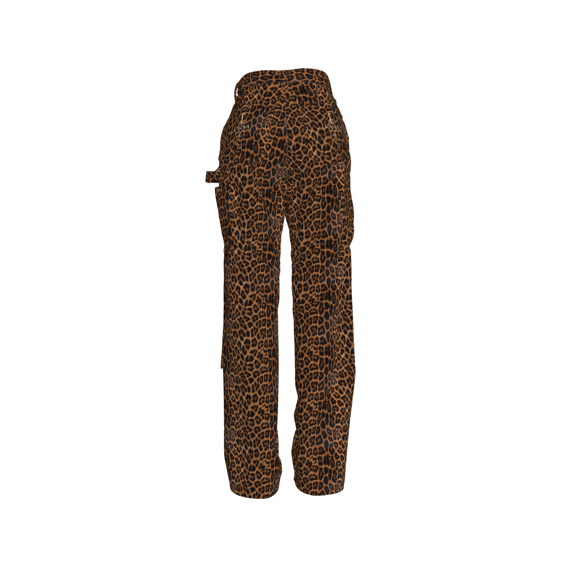 L'EGNA (EL-E-NA) RISING (LEOPARD) CARPENTER DENIM