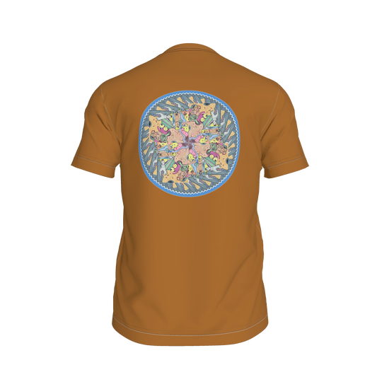 Was It Real? Men's Browned Orange Tee