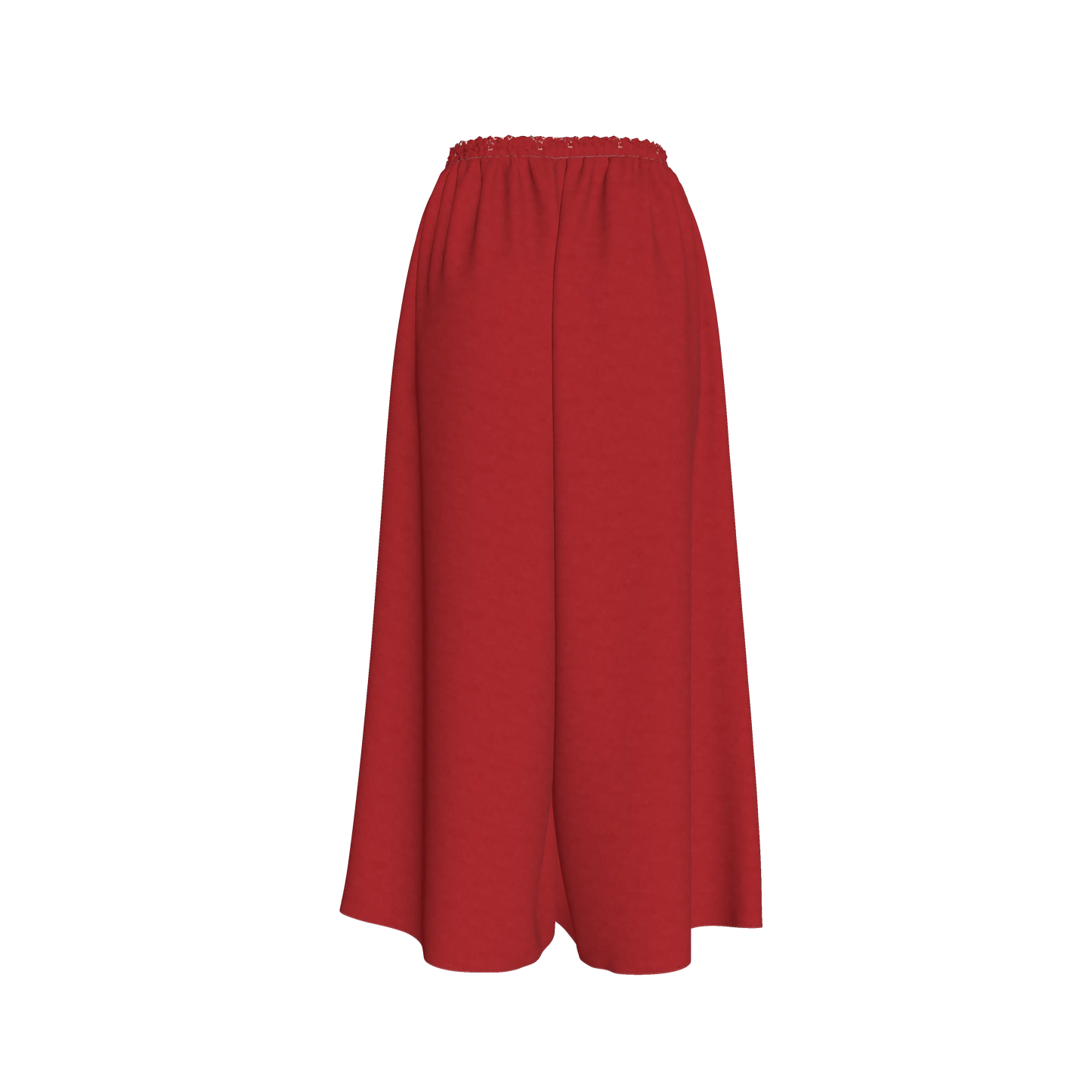 L'EGNA RISING (MAROON) Satin Palazzo Pant