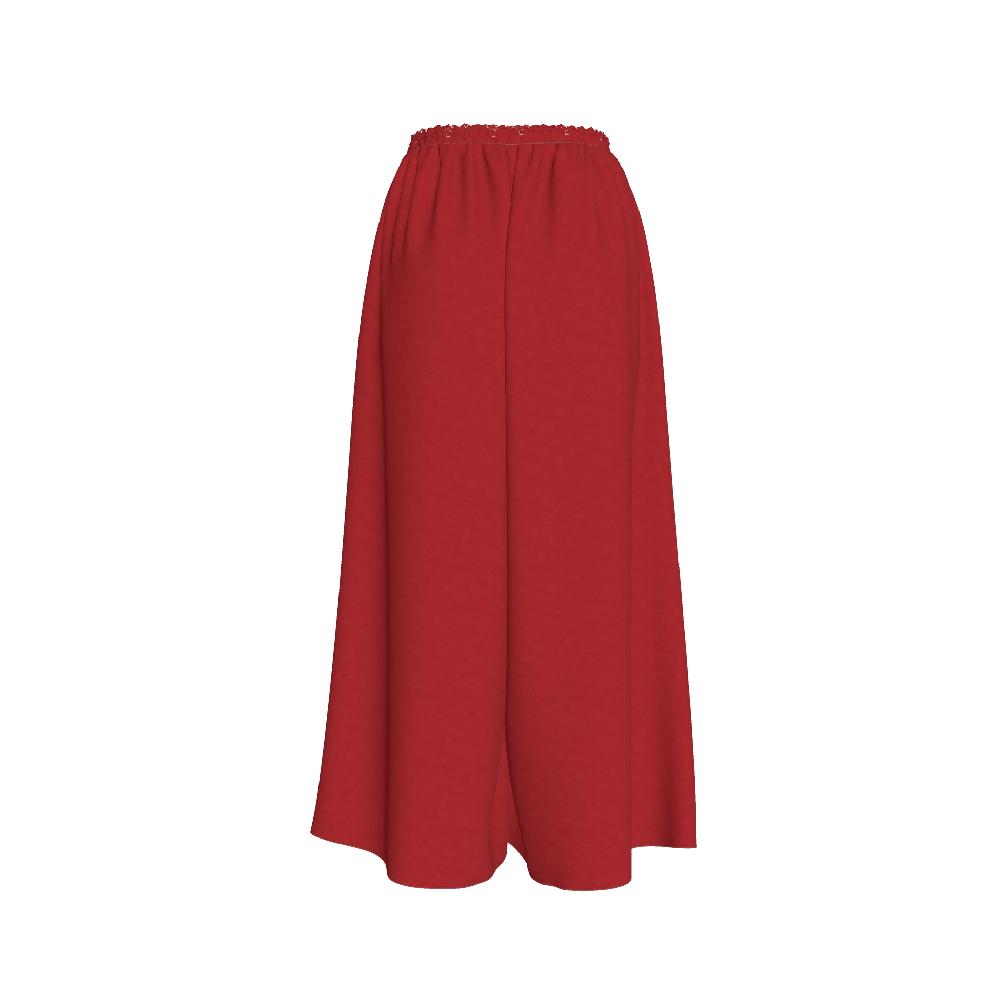 L'EGNA RISING (MAROON) Satin Palazzo Pant