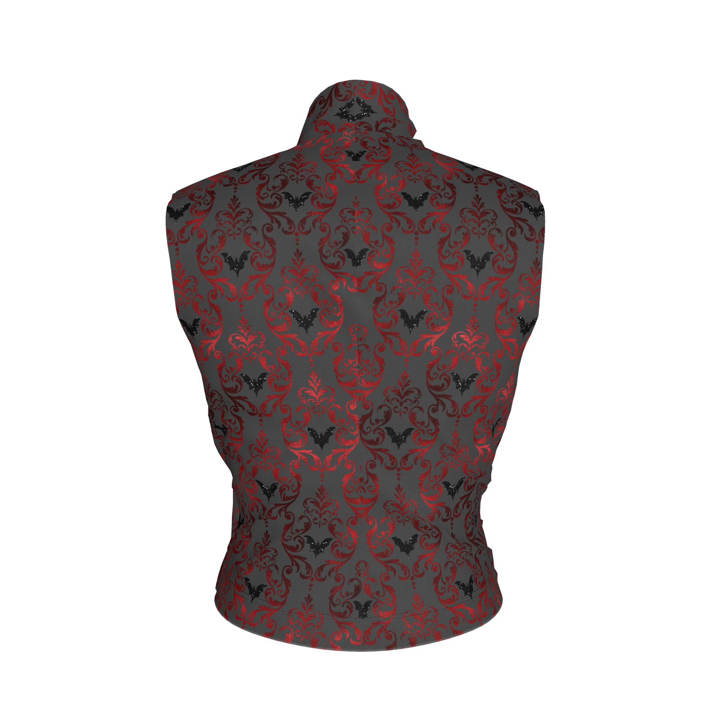 Vampire Bat Surplice Top - Bamboo Cotton Jersey