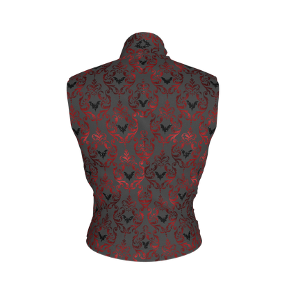 Vampire Bat Surplice Top - Bamboo Cotton Jersey