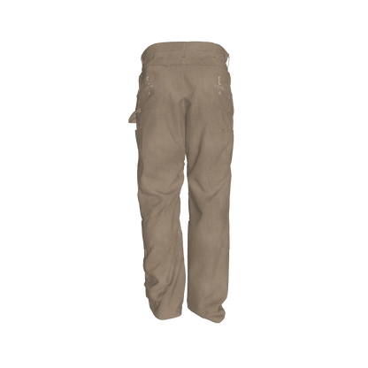 L'EGNA RISING BOXY (KHAKI) CARPENTER DENIM