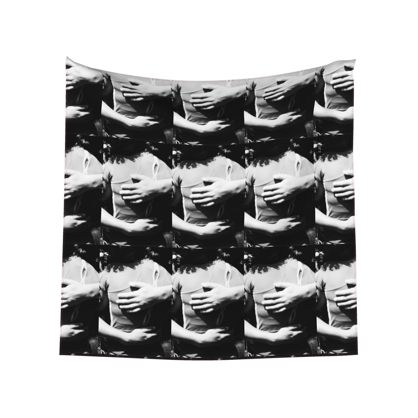 abrazos scarf in black 