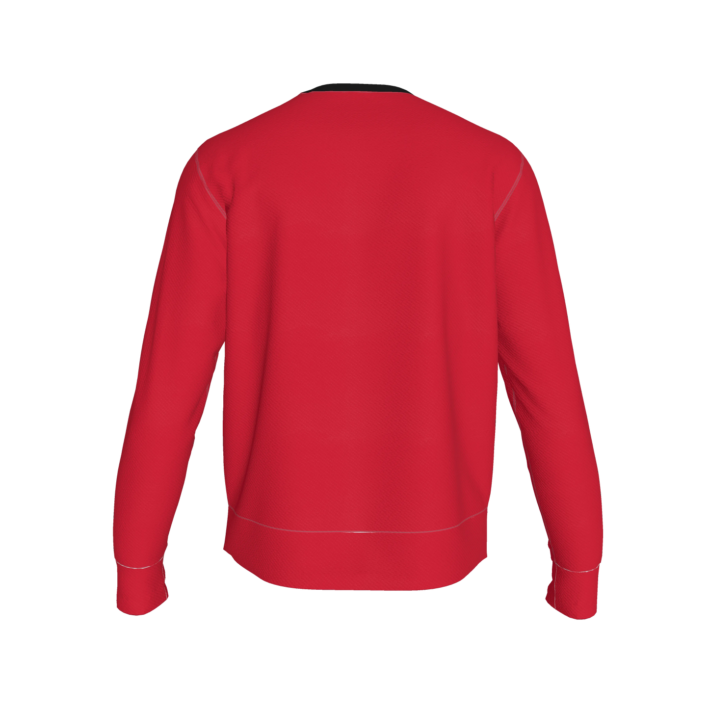 Red Sweatshirt White Rebel - Tailored Crewneck Sweatshirt