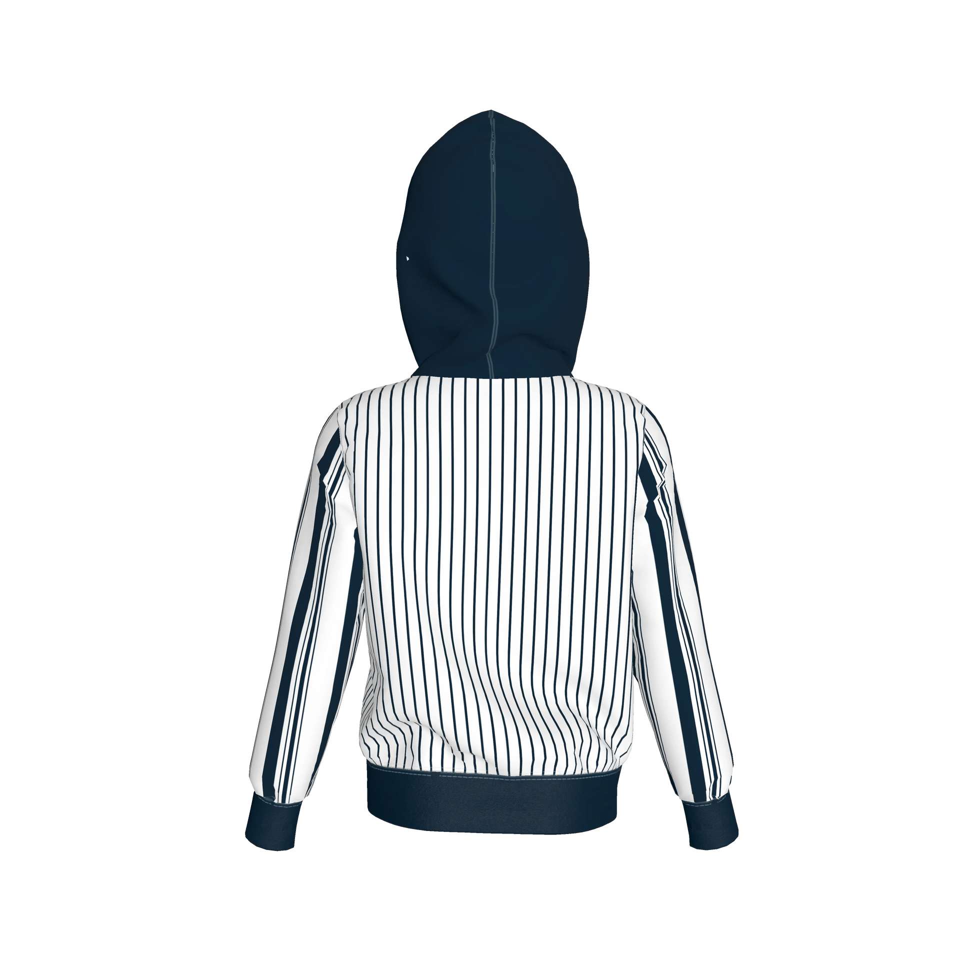Striped Midweight Hoodie