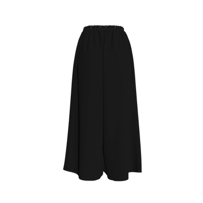L'EGNA RISING (BLK) Satin Palazzo Pant
