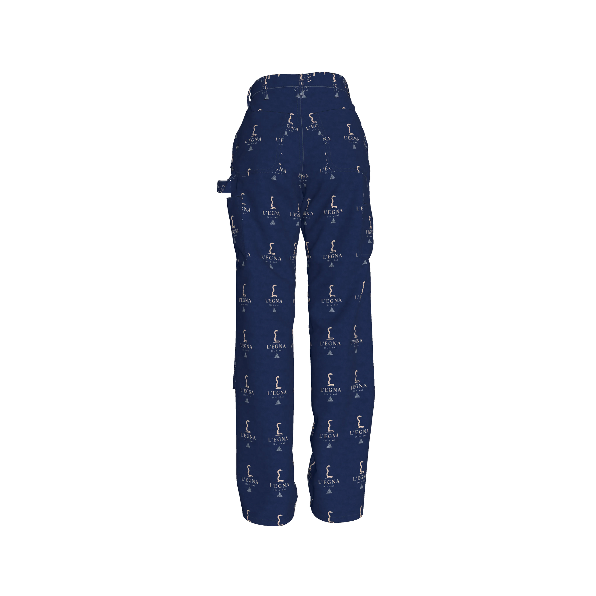 L'EGNA RISING BLUEBLOOD Carpenter Denim (ALL OVER PRINT)