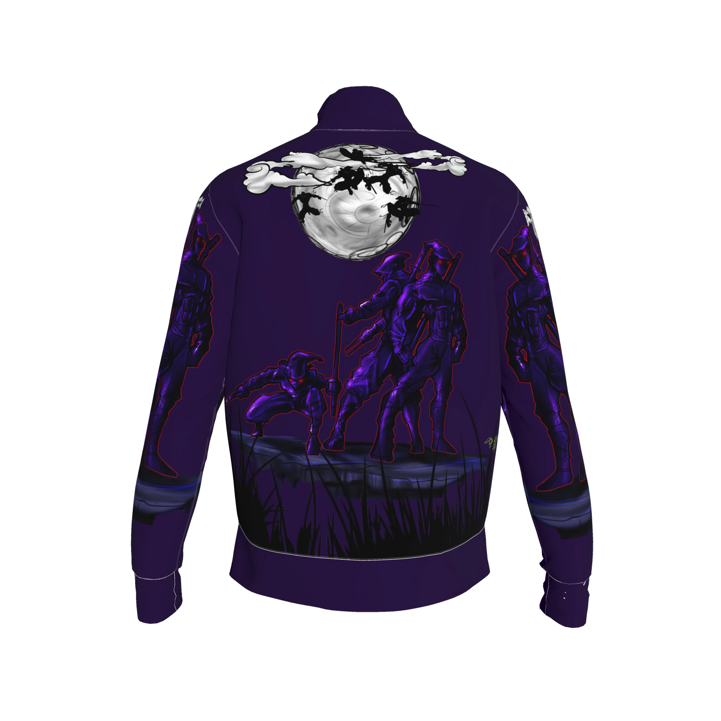 Tailored Quarter-Zip Sweatshirt – Midnight Hunter