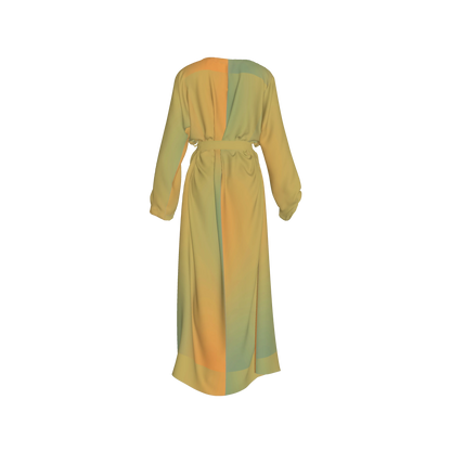 L'EGNA RISING Abaya Dress (ASYMMETRIC LIGHT AUTUMN BLEND)